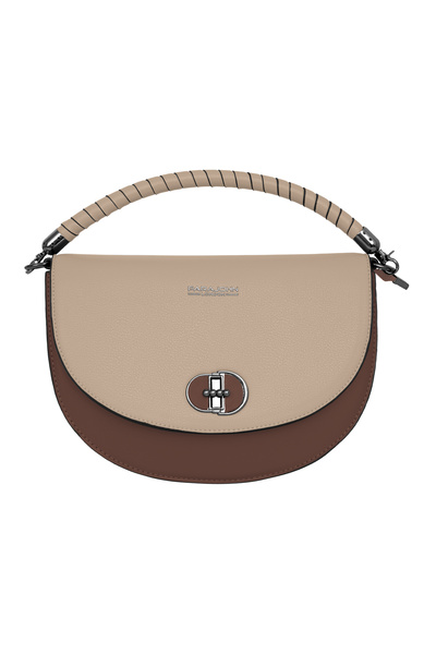 PARAJOHN Para John London Prime Ladies Handbag with Top Handle, Beige