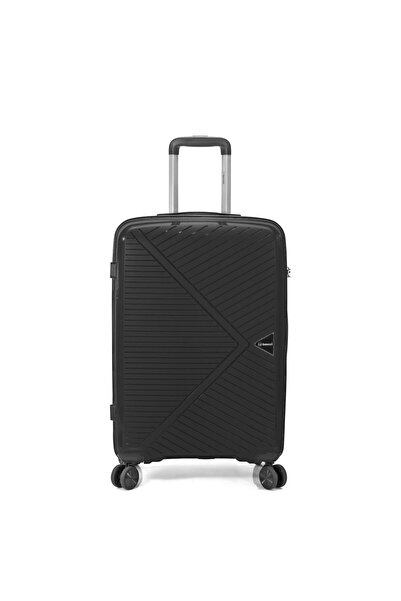 Benzi Μεγάλη Βαλίτσα με Επέκταση BZ5710 (76x47x27-31 εκ.) Μαύρη