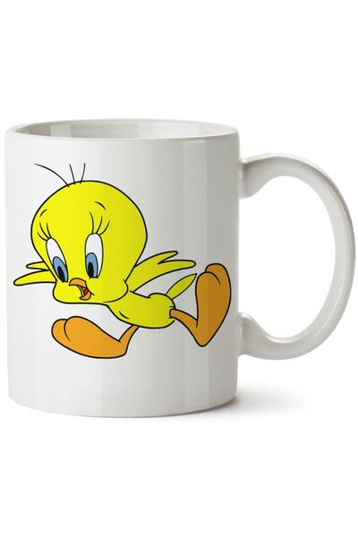 ET ERTAPASSAGE original creative designs Tweety Printed Porcelain Mug, Machin...