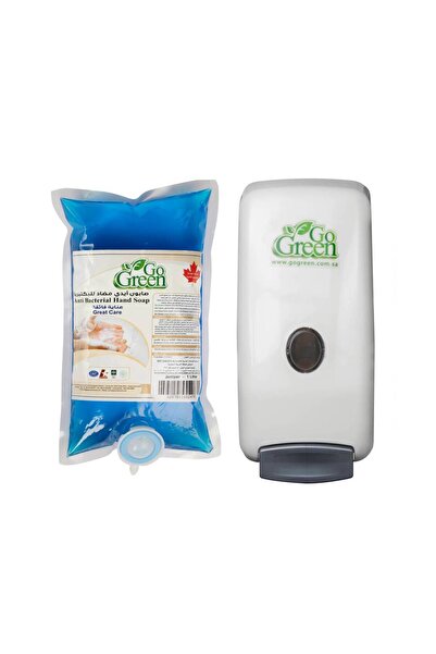 Go Green Goo green soap dispenser + free bag (raspberry scented hand soap)