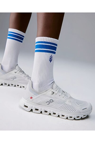 CLOUD On Running 6 Coast White Glacier unisex sneakers
