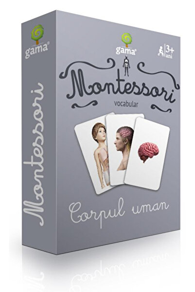 Editura Gama Montessori. Dicționar: Corpul uman, - Editura Gama
