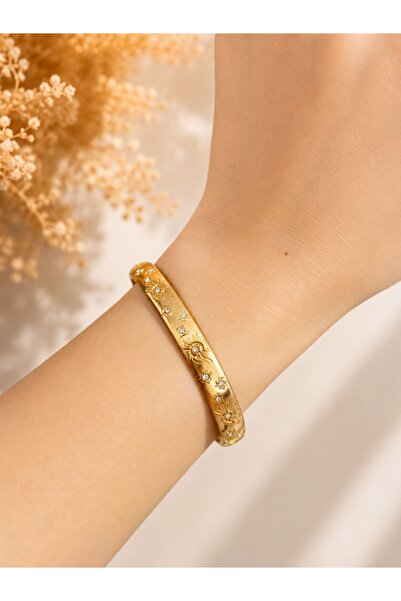 BERF JEWELLERY Gökyüzü Gold Kelepçe