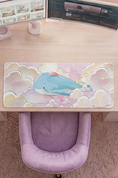 Charmbi Flying Whale 40X90 Procontrol Mouse Pad Gaming Mousepad Non-Slip Base...