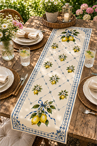 AYSHOME Ays Home Çini Lămâie RUNNER (45 X 135)