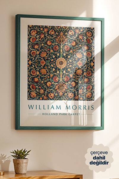 Persona Istanbul William Morris "Holland Park Carpet" - Arts & Crafts Sanat P...