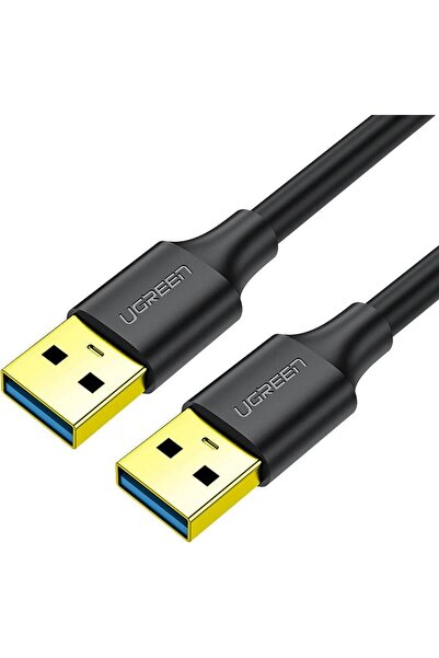 Ugreen Cablu USB 90576, USB-A la USB-A, 3m, Negru