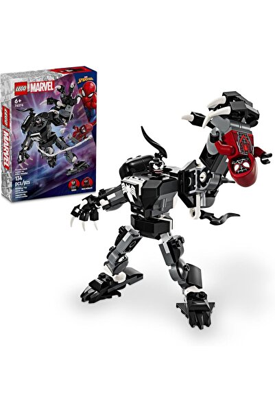 LEGO درع فينوم الميكانيكي من مارفل مقابل... ميلز موراليس، شخصية قابلة للتحريك...