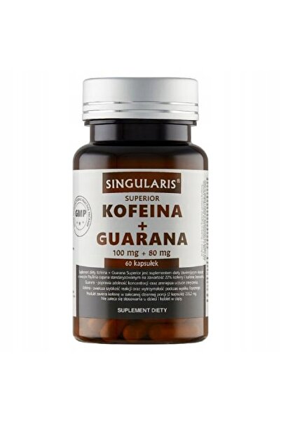 Singularis Cofeină + Guarana 60 Capsule