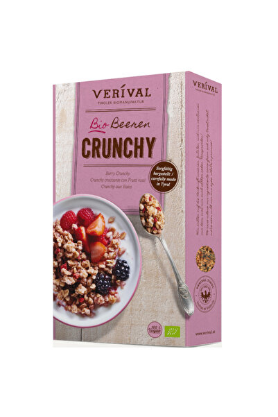 Verival Cereale Bio Crocante cu Fructe de Pădure, 375g