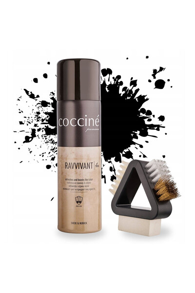 Coccine Set de ingrijire pentru piele intoarsa si nubuc, Coccine, ravvivant n...