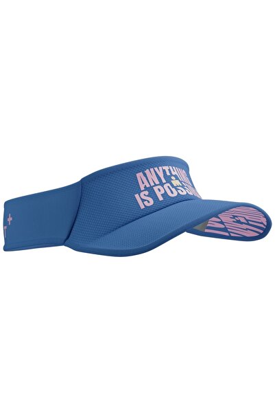 Compressport Vizor de alergare Ultraușor - Ediție Limitată Ironman 2025 - Alb...