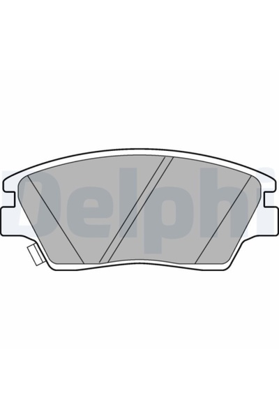 DELPHİ Set placute frana fata DELPHI, Ssangyong TIVoli, 01.2015-, Xlv Suv, 04...