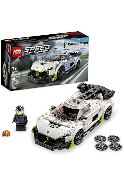 LEGO سيارة سباق كونيجسيج جيسكو 76900 من سلسلة سبيد تشامبيونز مع شخصية السائق ...