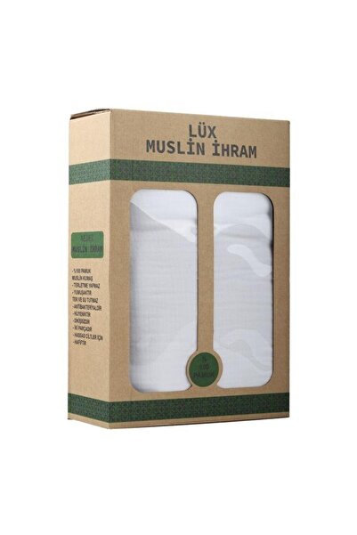 CAMİMARKET Muslin Ihram Anti-Sweat Soft Lightweight and Comfortable Hajj Umra...