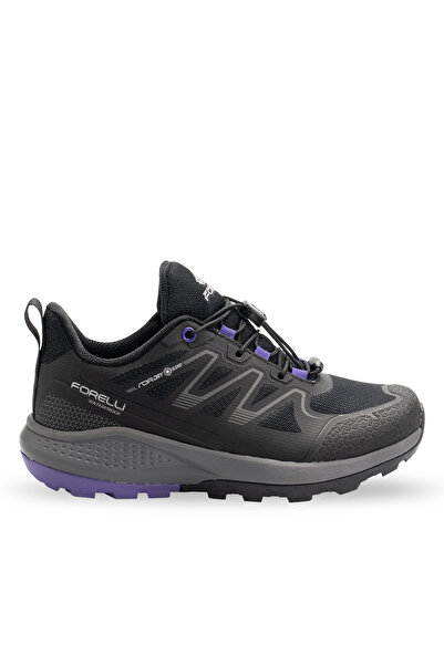 Forelli Pantofi impermeabili pentru femei BEYGE Negru-Violet