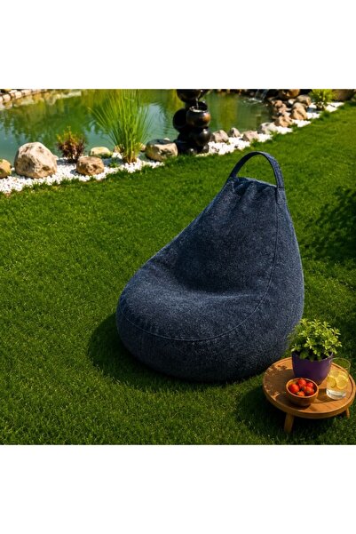 Pucioasa Fotoliu Bean Bag interior-exterior Gri antracit