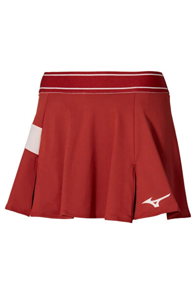 MIZUNO Stargazer Flying Skirt Women's Tennis Skirt Burgundy