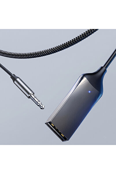 wiks Kablosuz Bluetooth AUX Adaptörü | 3.5mm Stereo Ses Alıcısı | Araç Hoparl...