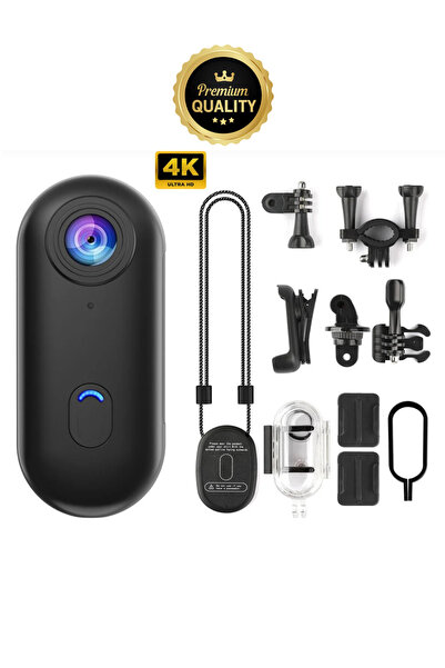 WUNİT 4K Ultra HD Mini Aksiyon Kamerası – 1.47” HD Ekranlı Taşınabilir Wirele...