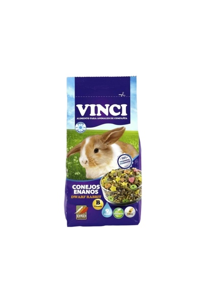 VİNCİ فينشي طعام للأرانب غني بالفيتامينات المغذية 1kg