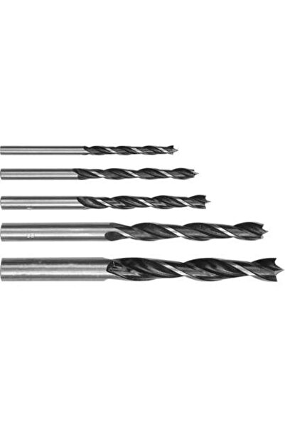 NO NAME Set Burghie Pentru Lemn 4-10Mm, 5 Buc