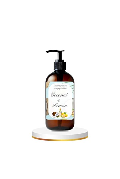 OEM Cremă de mâini și corp, Nucă de cocos și lămâie, 300ml