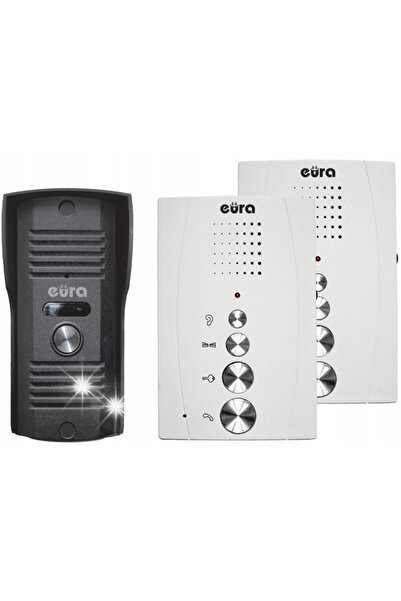 Euraka Domofon Eura ADP -51A3 1 interfon 2 unități