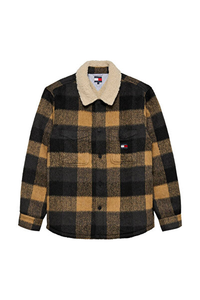 Tommy Hilfiger Cămașă tip overshirt supradimensionată pentru bărbați, în caro...