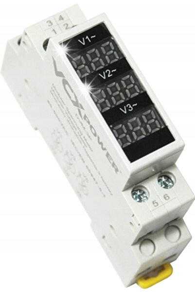 vcx CONTOR DE TENSIUNE MODULAR 16NV3F DVM 3P 3F