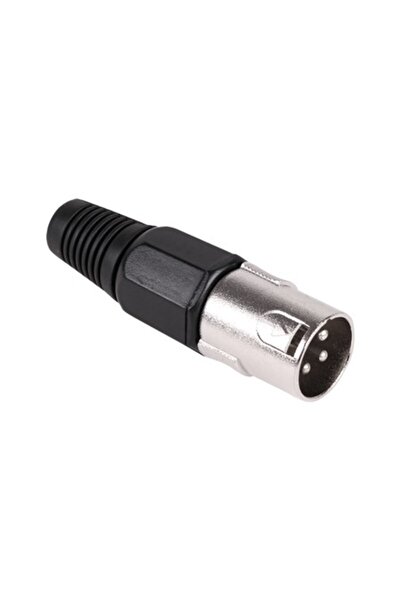 Lechpol Adaptor conector XLR tată negru