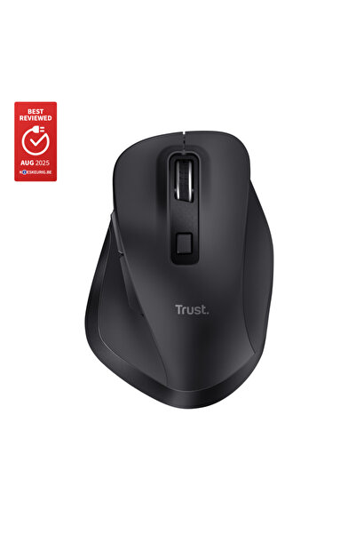 Trust Mouse optic wireless Bluetooth Fyda pentru mâna dreaptă 2400 DPI Negru
