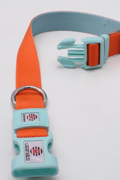 CARAMELOS Adjustable Dog Collar for Medium and Large Breeds, 2.5 cm