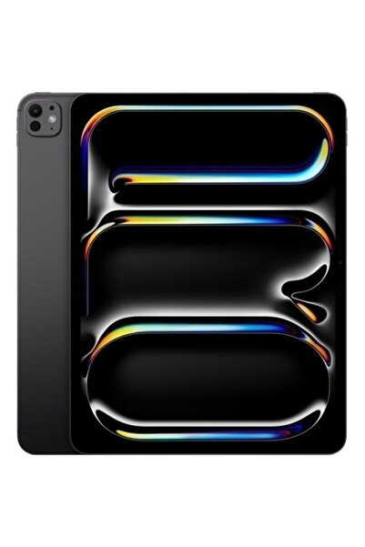 Apple iPad Pro de 13 inchi, 2TB, Wi-Fi + Cellular, Sticlă standard, Negru spa...