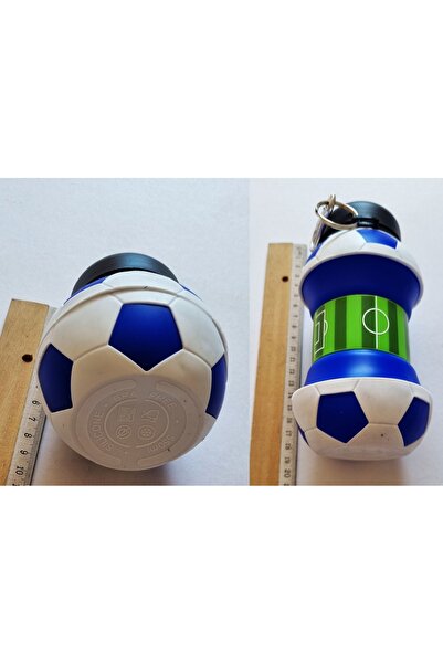 Modellino Katlanabilir Portatif Silikon Su Şişesi 500ml Rengarenk Şirin Sevim...