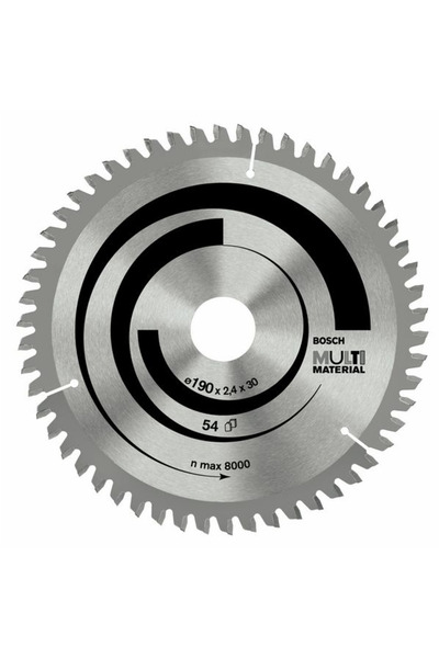 Bosch Multi Material Circular Saw Blade 210x30x2.4 mm 54T