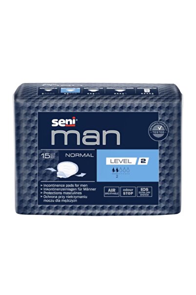 Seni Set 2 x 15 Absorbante Urologice pentru Barbati Man Normal, Level 2