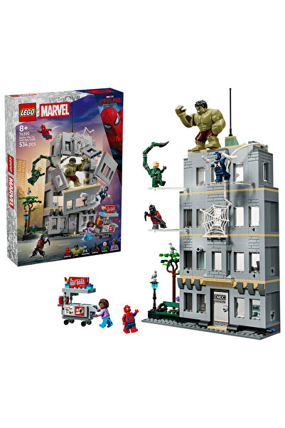 LEGO Confruntarea memorabilă dintre Spider-Man și Hulk