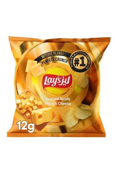 Lay's Lays Intense French Cheese Flavored Potato Chips- 21X12gms