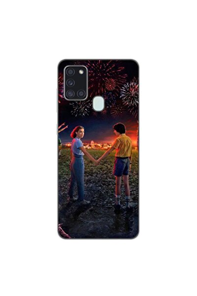OEM Θήκη συμβατή με Samsung Galaxy A21s Σιλικόνης Gel TPU με σχέδιο Stranger ...