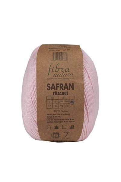 Fibra Natura Safran 25-03 Lână Tencel roz deschis