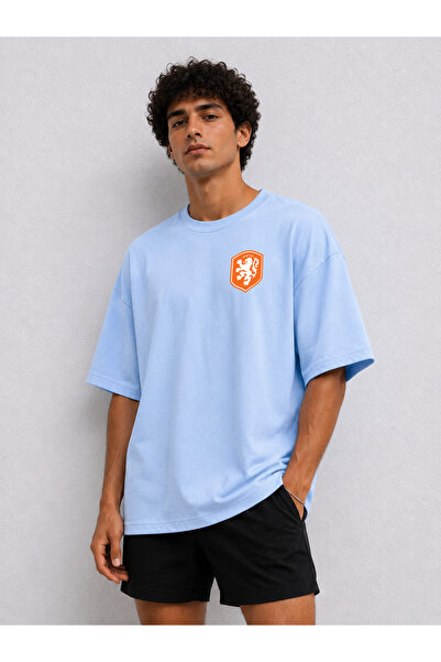 ZAVIXO Men's Premium Printed T-Shirt – Oversize Fit 100% Cotton Fabric