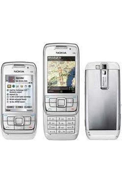 Generic هاتف نوكيا E66 (110 ميجابايت، واي فاي 3G، أبيض)