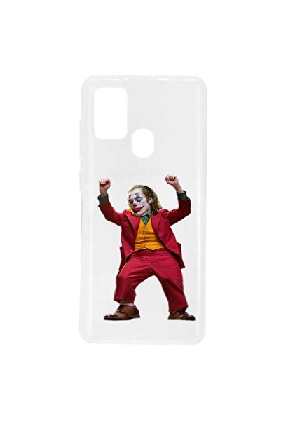 OEM Husa compatibila cu Samsung Galaxy A21s Silicon Transparenta Model Joker ...