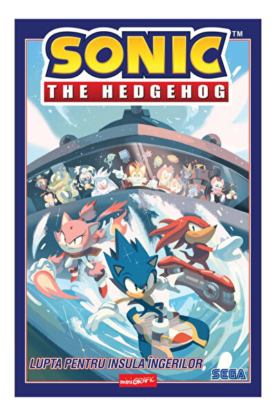 Editura Art Sonic The Hedgehog 3. The Battle for Angel Island, Ian Flynn - Ar...