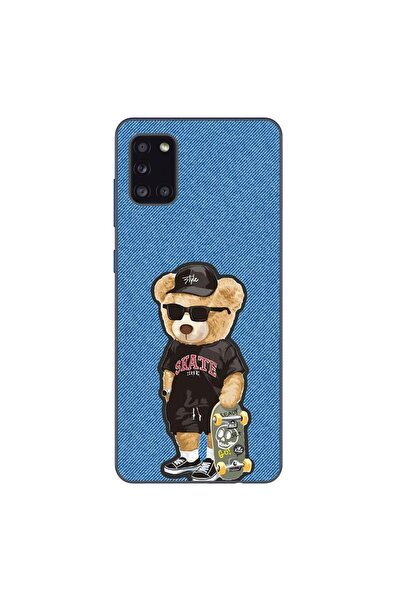 OEM Husa compatibila cu Samsung Galaxy A31 Silicon Gel Tpu Model Bear Skate F...