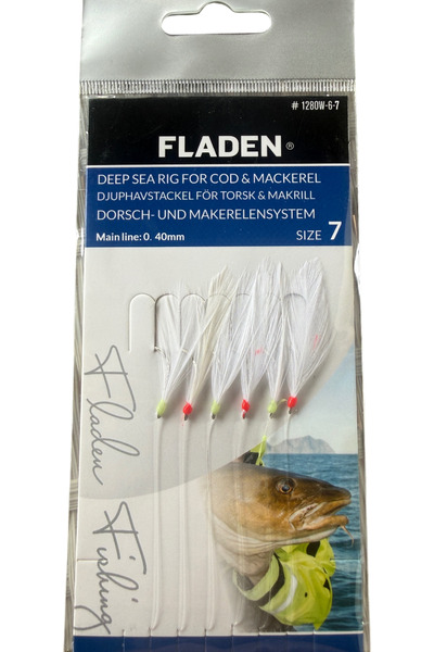 FLADEN USKUMRU-ÇİNEKOP-PALAMUT-BEYAZ ÇAPARİ 0.40mm no:7