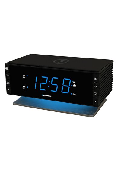 Blaupunkt Radiobudzik CR55CHARGE încărcător wireless USB FM LCD