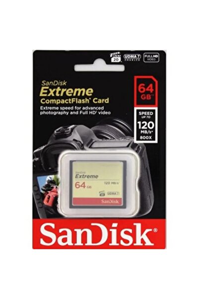 Kraft&dele Card de memorie SanDisk Extreme Compact Flash 64GB UDMA 7 120 / 85...