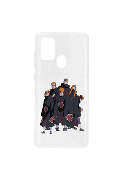 OEM Husa compatibila cu Samsung Galaxy A21s Silicon Transparenta Model Naruto...